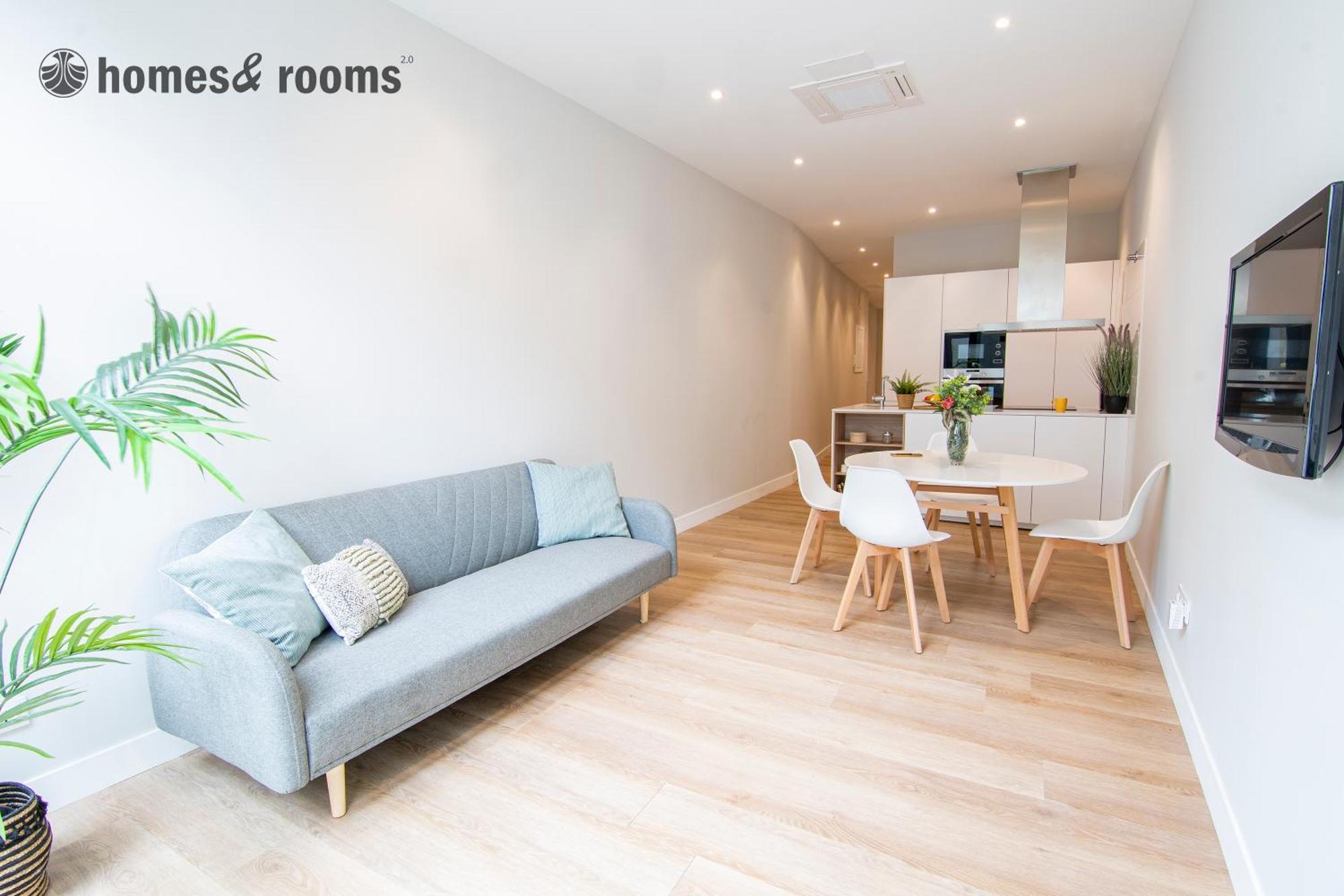 Enorme Apartamento Con 4 Banos 圣地亚哥－德孔波斯特拉 外观 照片